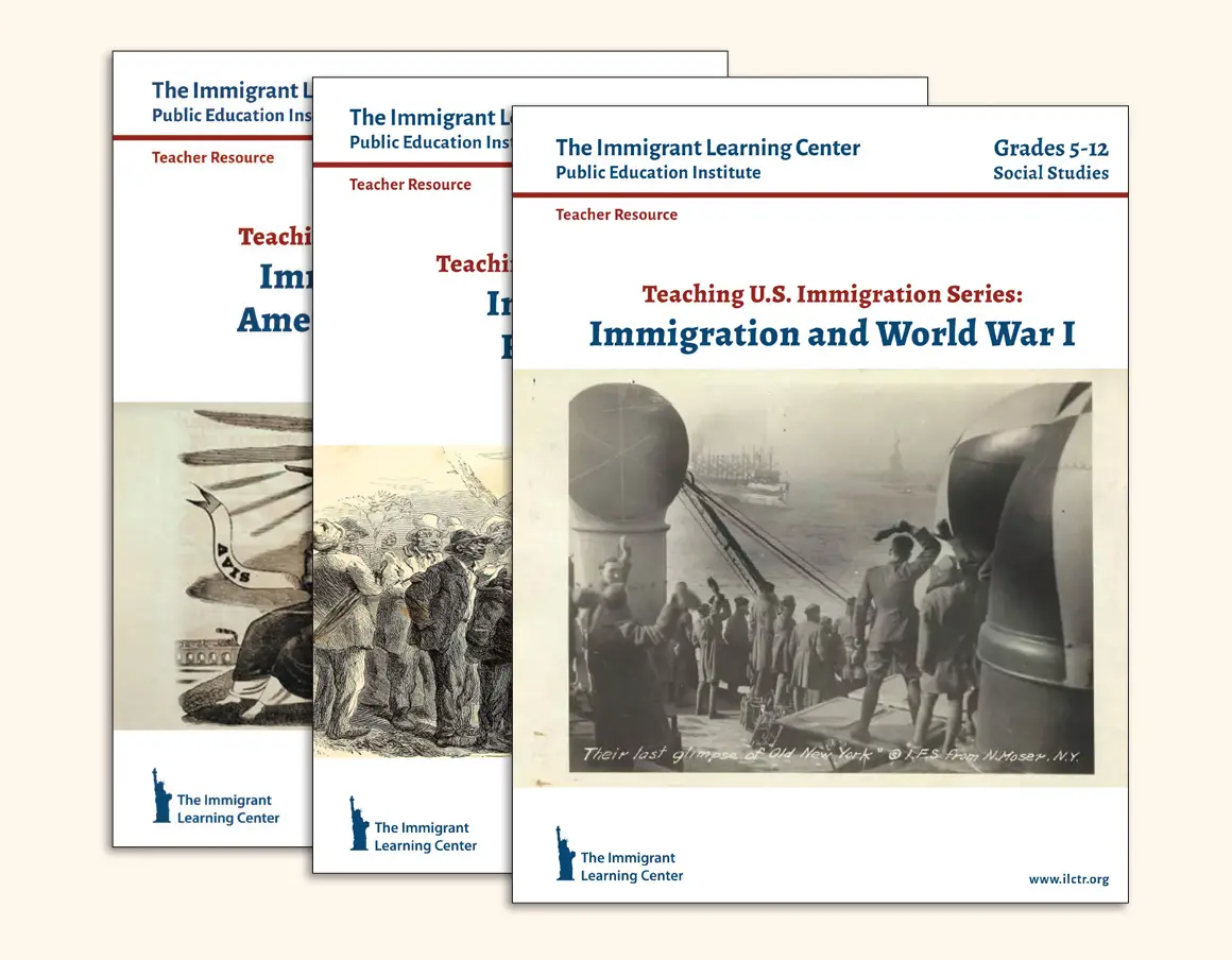 Teaching U.S. Immigration Series book covers