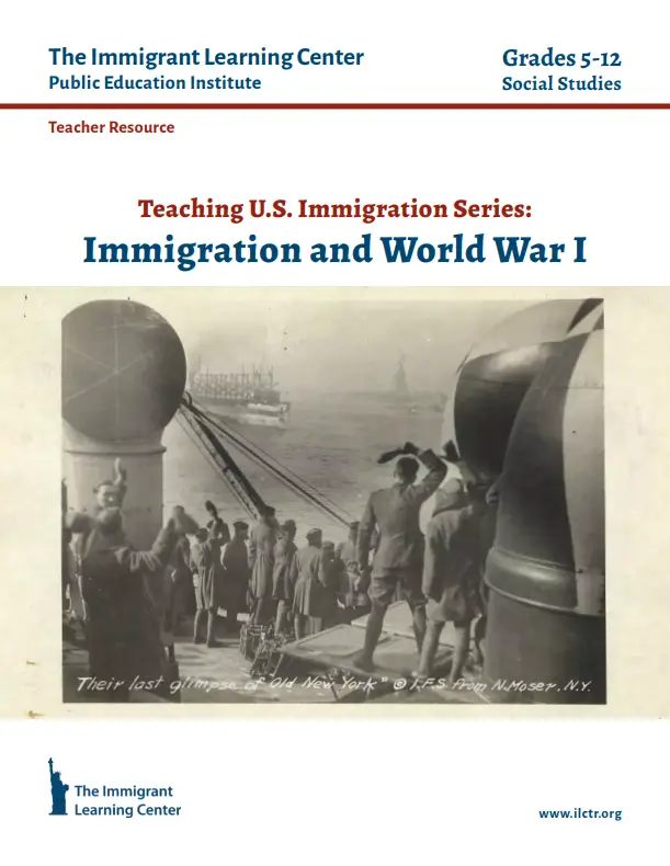 Immigration and World War 1