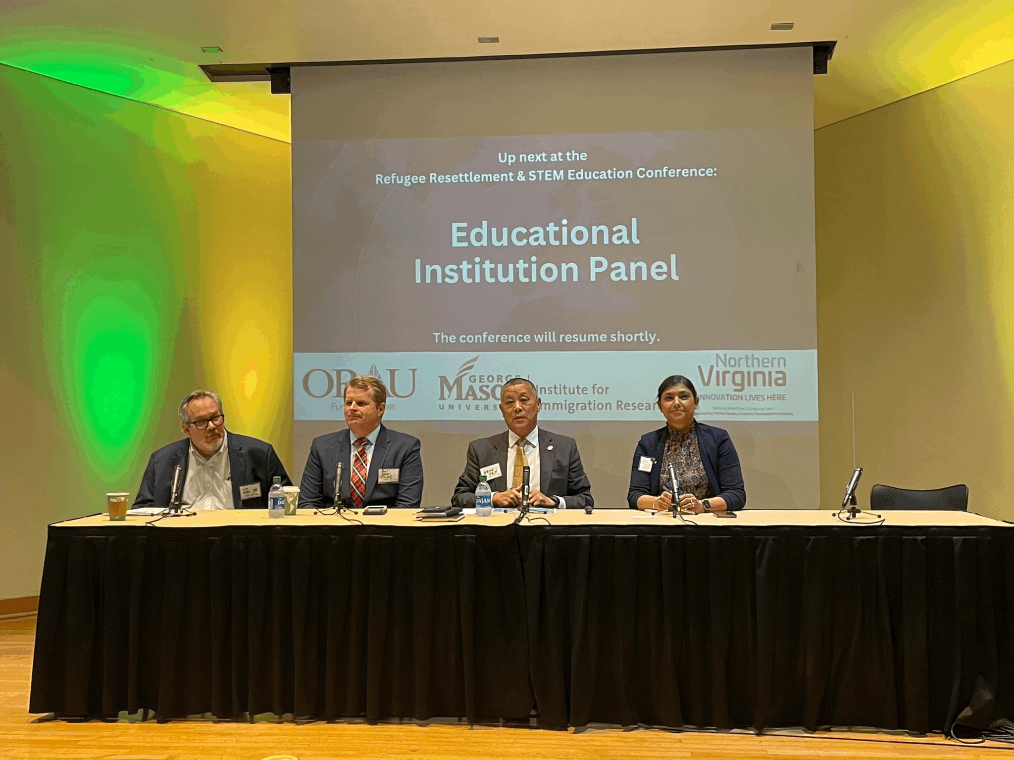 Photo of panel discussion