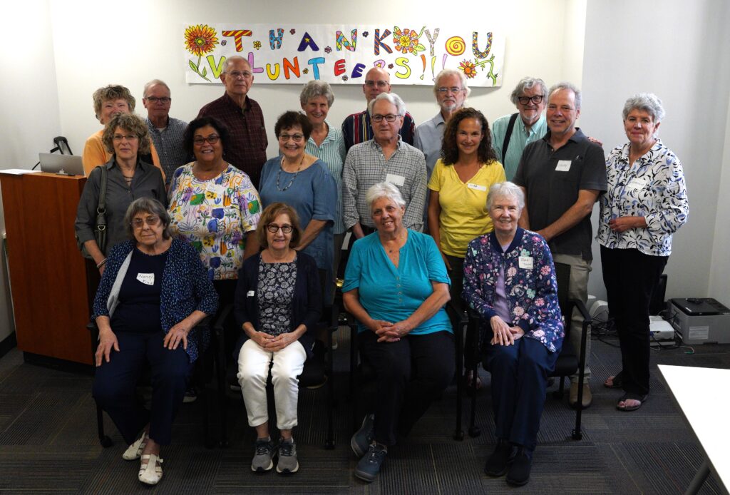 2024 volunteer luncheon group photo